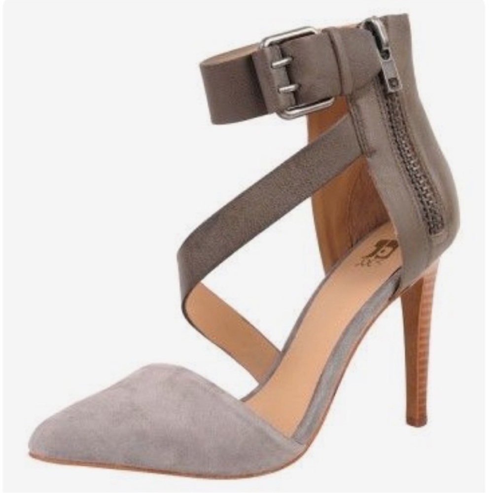 Joe’s Jeans Ali Suede and Leather Pump